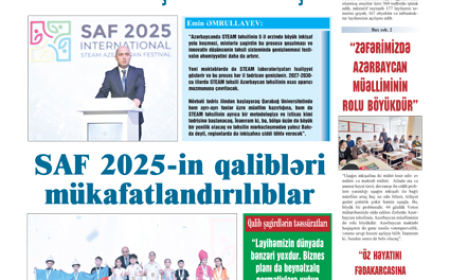 22 noyabr 2025-ci il, №44 (4150)