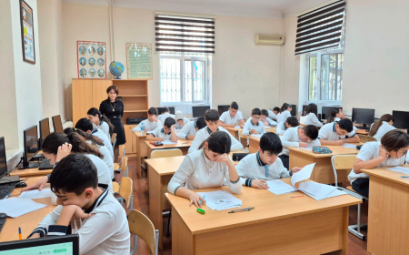 Respublika fənn olimpiadalarının məktəb mərhələsi keçirilib