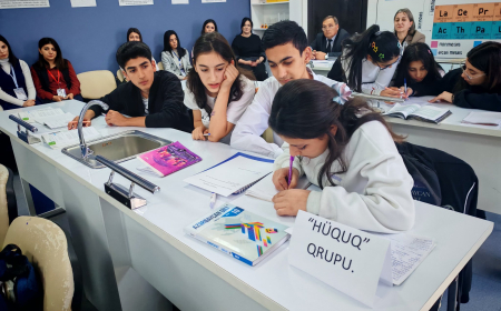 Qəbələ Dövlət Peşə Təhsil Mərkəzində "açıq dərs" keçirilib 