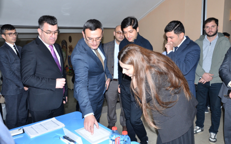 Qəbələ Dövlət Peşə Təhsil Mərkəzində əmək yarmarkası keçirilib 