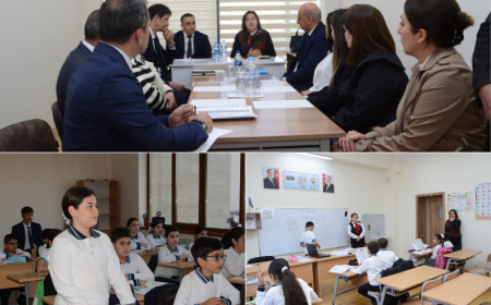 Qayıdış məktəblərində dərsdəyik 