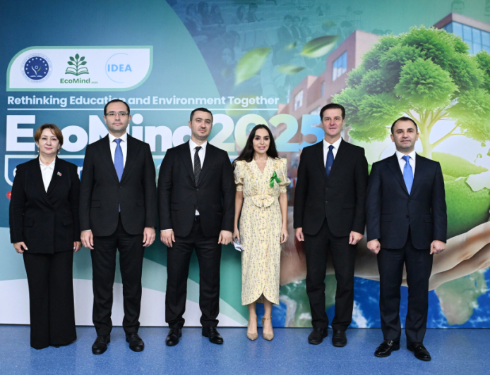 Leyla Əliyeva “EcoMind 2025” konfransında iştirak edib