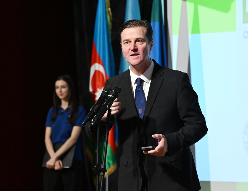 Leyla Əliyeva “EcoMind 2025” konfransında iştirak edib