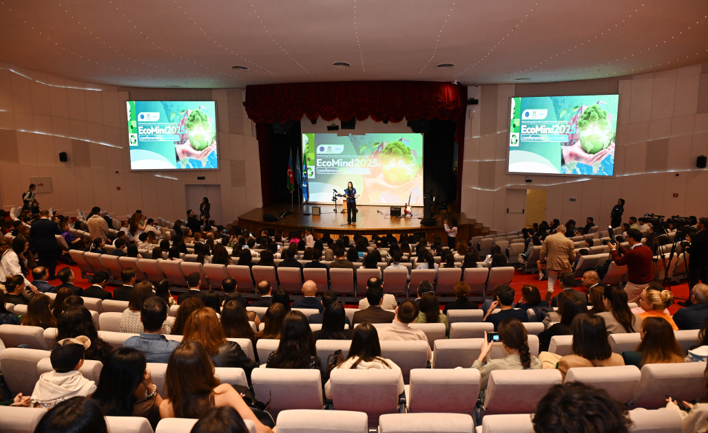 Leyla Əliyeva “EcoMind 2025” konfransında iştirak edib