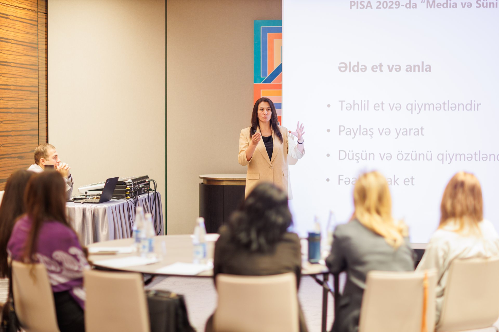 Müəllimlər üçün media savadlılığı üzrə TOT seminarı keçirilib