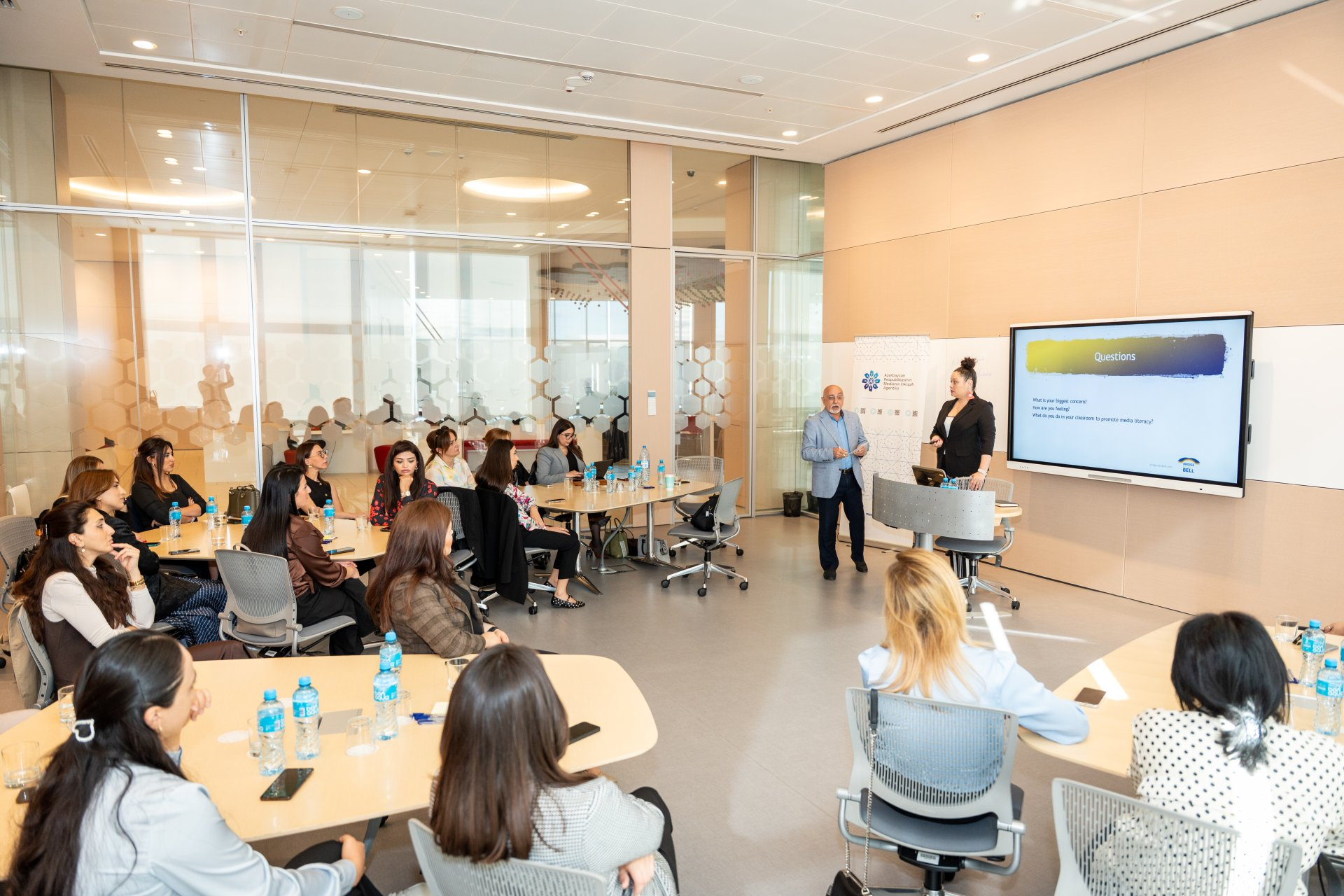 Müəllimlər üçün media savadlılığı üzrə TOT seminarı keçirilib