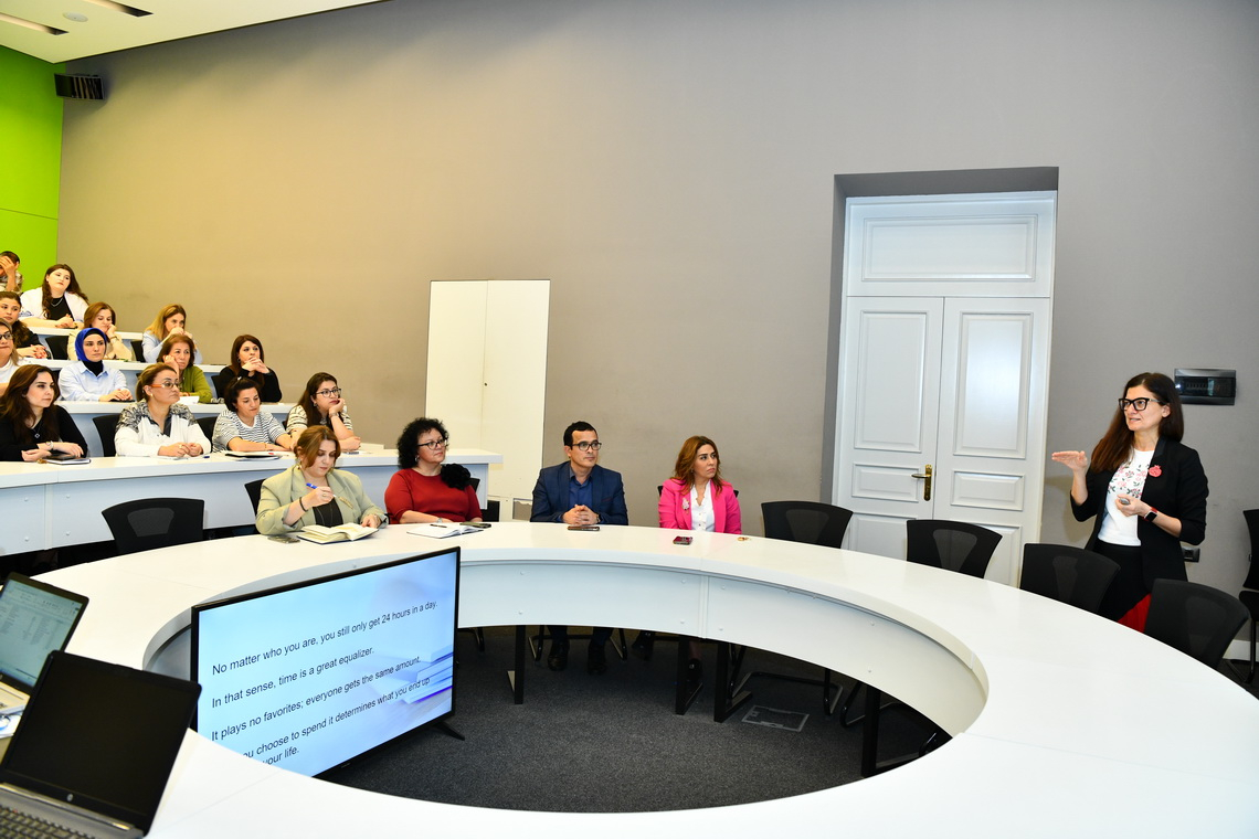 ADNSU-da “Vaxtın idarə edilməsi” mövzusunda seminar keçirilib