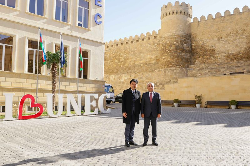 UNEC və Pekin Xarici Dillər Universiteti əməkdaşlığa başlayır