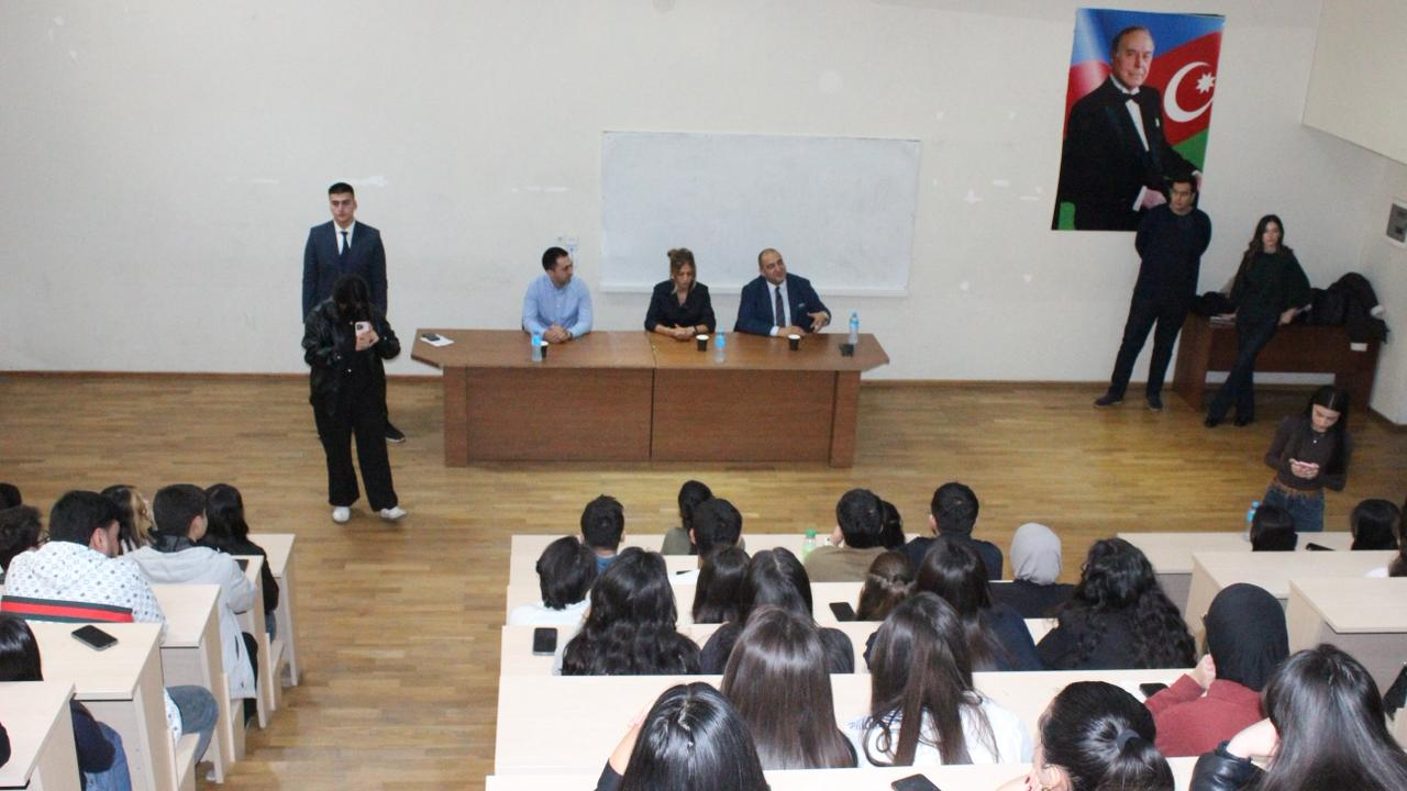 AzMİU-da tələbələr üçün “İnkişaf Marafonu” keçirilib