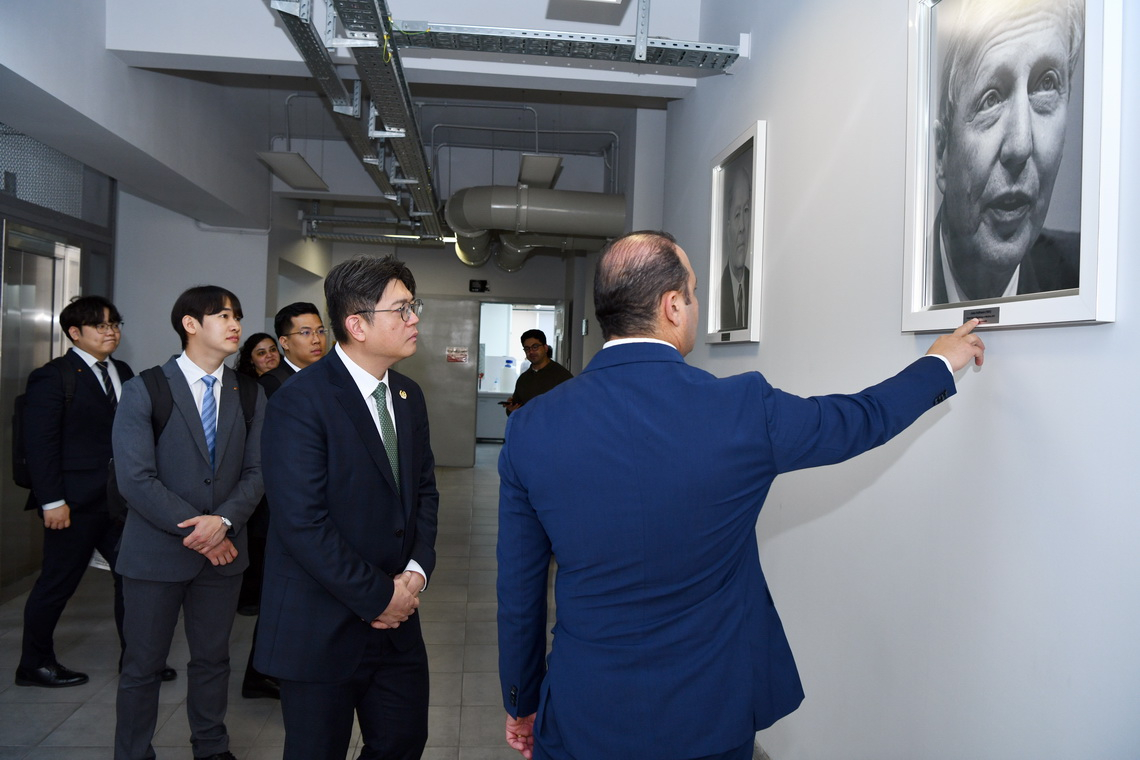 Cənubi Koreyanın Seconq Universitetinin nümayəndə heyəti ADNSU-da olub