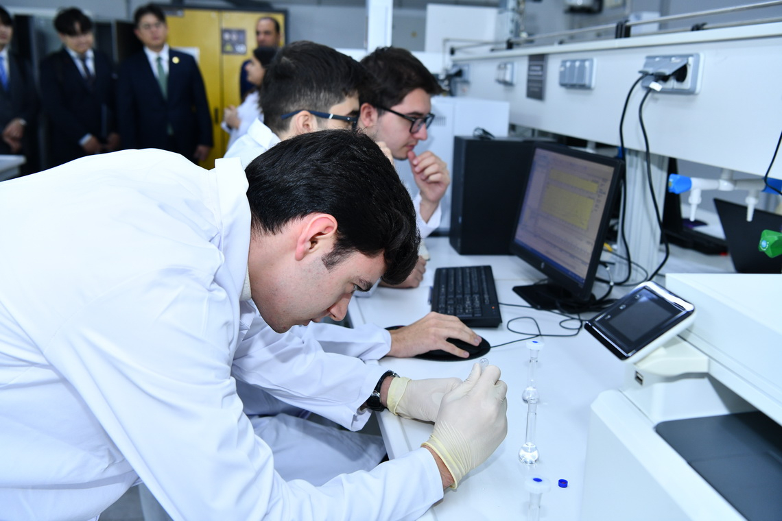 Cənubi Koreyanın Seconq Universitetinin nümayəndə heyəti ADNSU-da olub