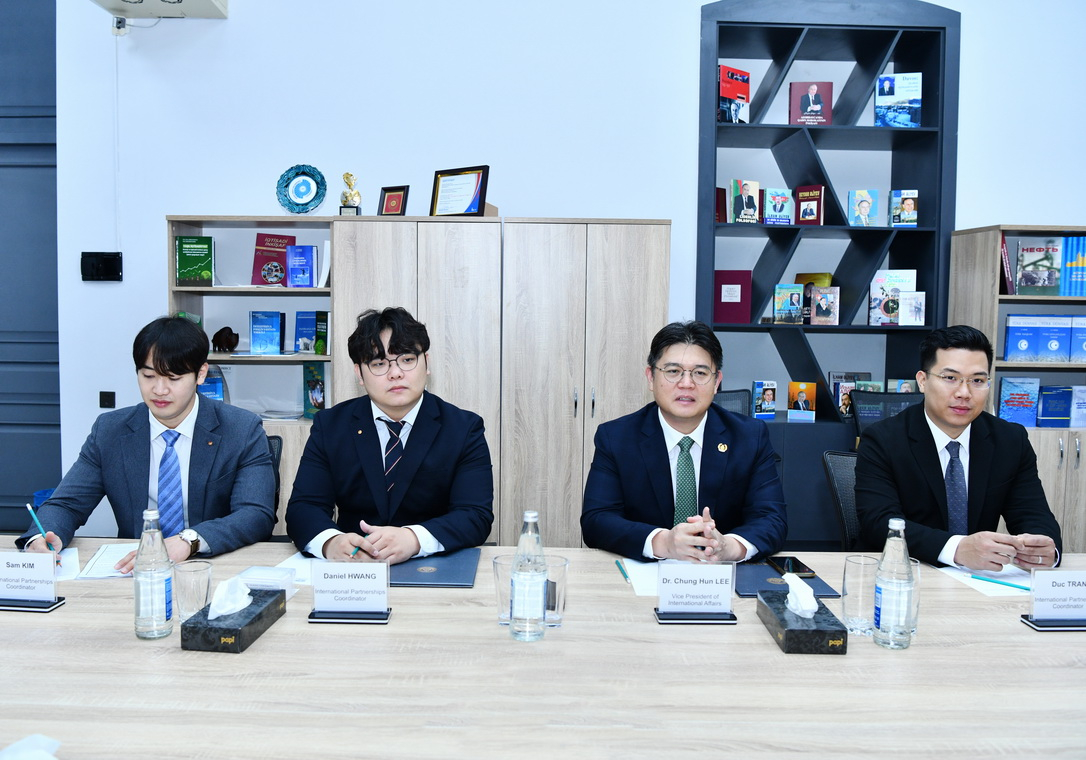 Cənubi Koreyanın Seconq Universitetinin nümayəndə heyəti ADNSU-da olub