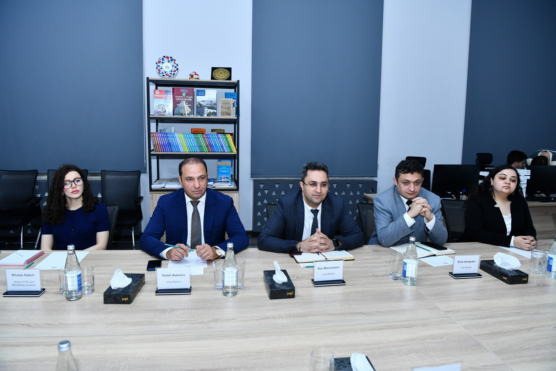 Cənubi Koreyanın Seconq Universitetinin nümayəndə heyəti ADNSU-da olub