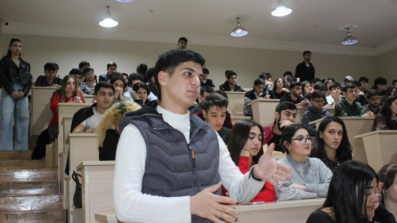 AzMİU-da tələbələr üçün “İnkişaf Marafonu” keçirilib