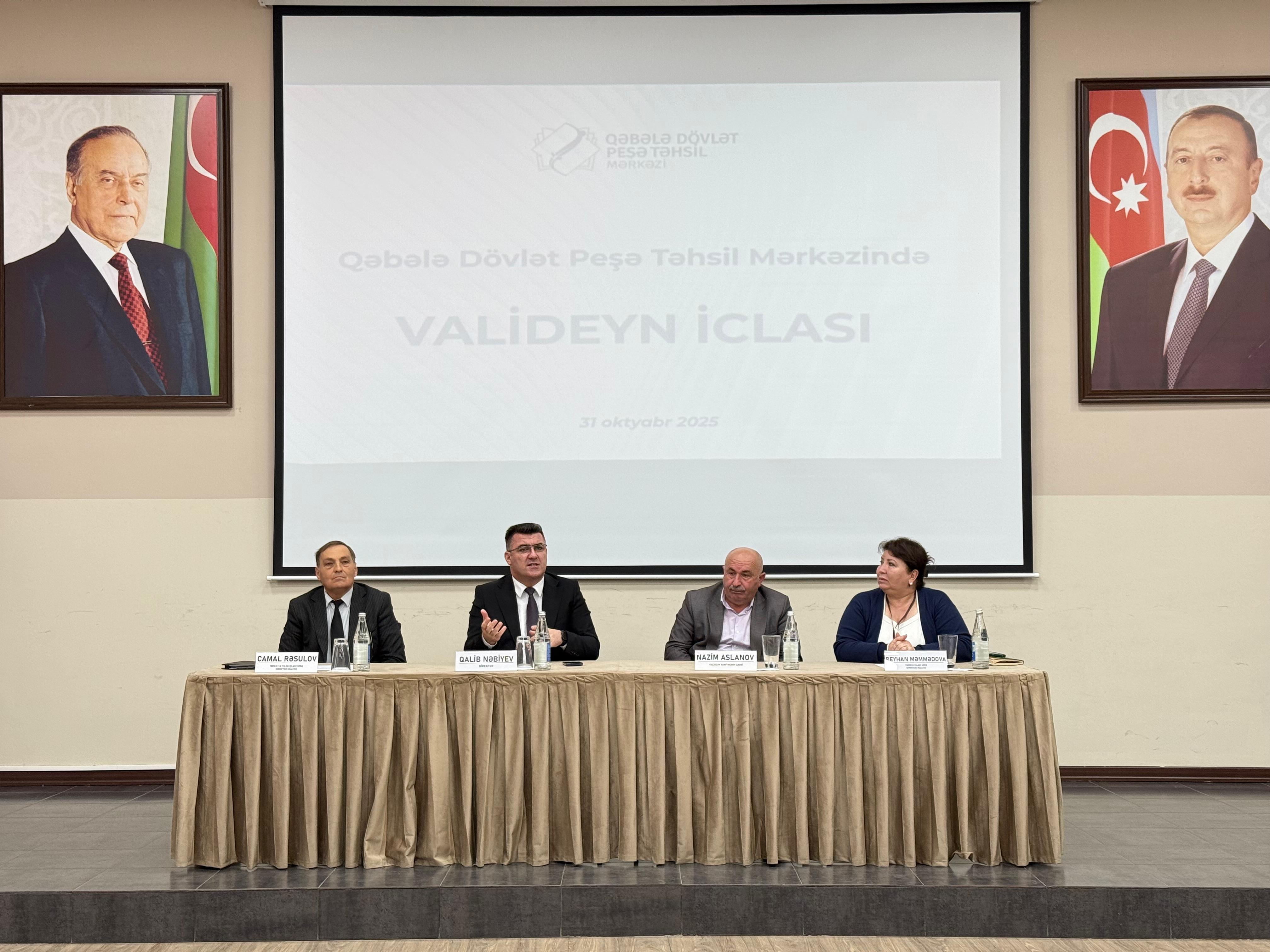 Övladlarının davranışına görə valideynlər təşəkkürnamə aldılar