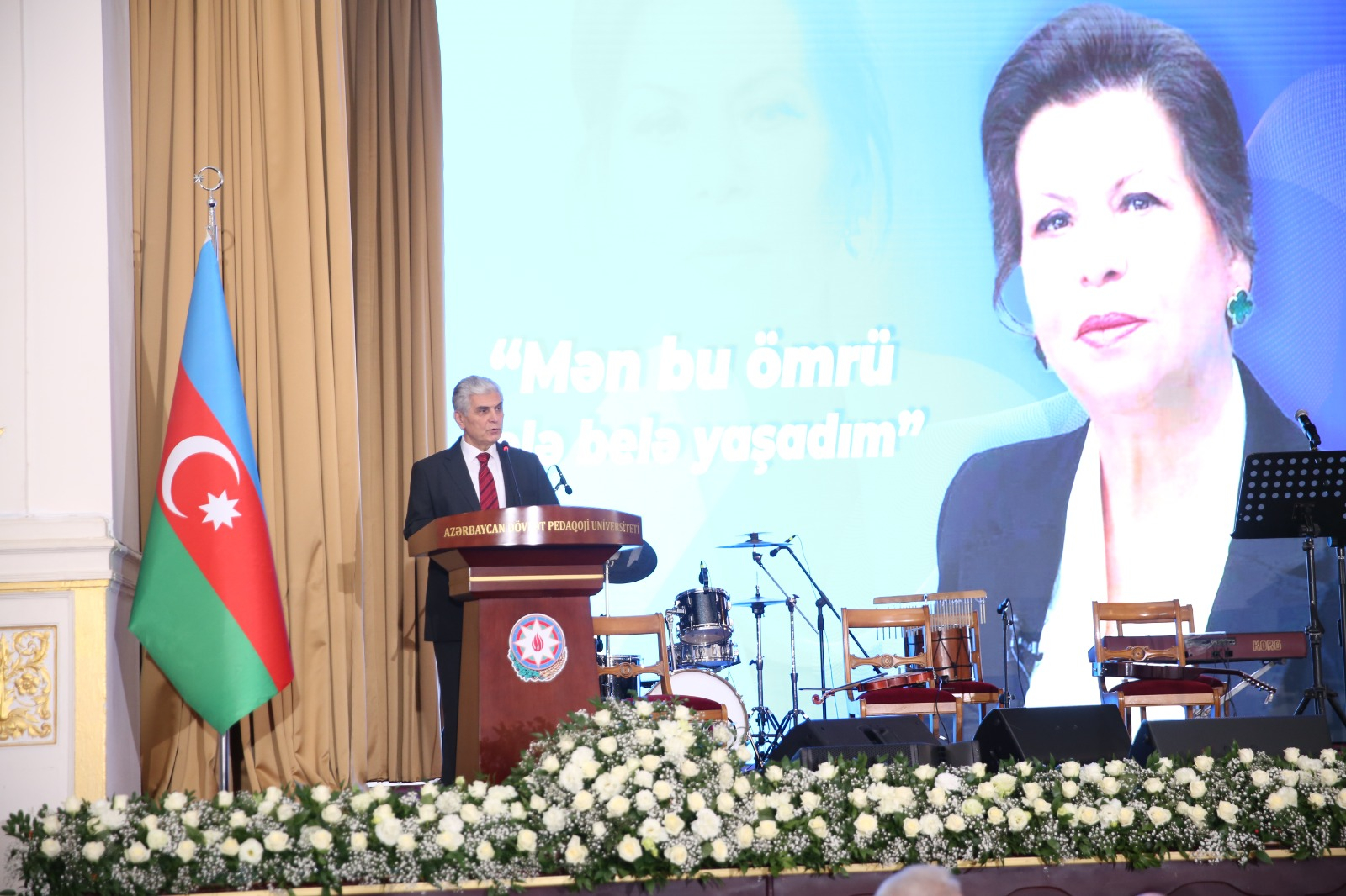 ADPU-da professor Mahirə Hüseynovanın 65 illik yubileyi keçirilib