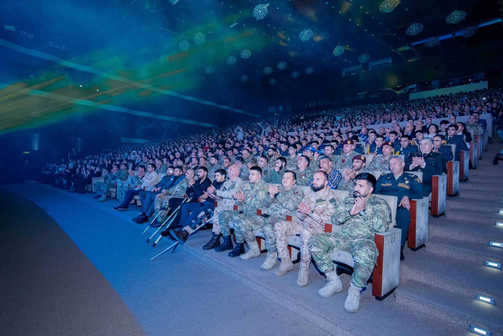 Zəfərimizin 5-ci ildönümünə həsr olunmuş “Zəfər andı” bədii kompozisiyası təqdim edilib