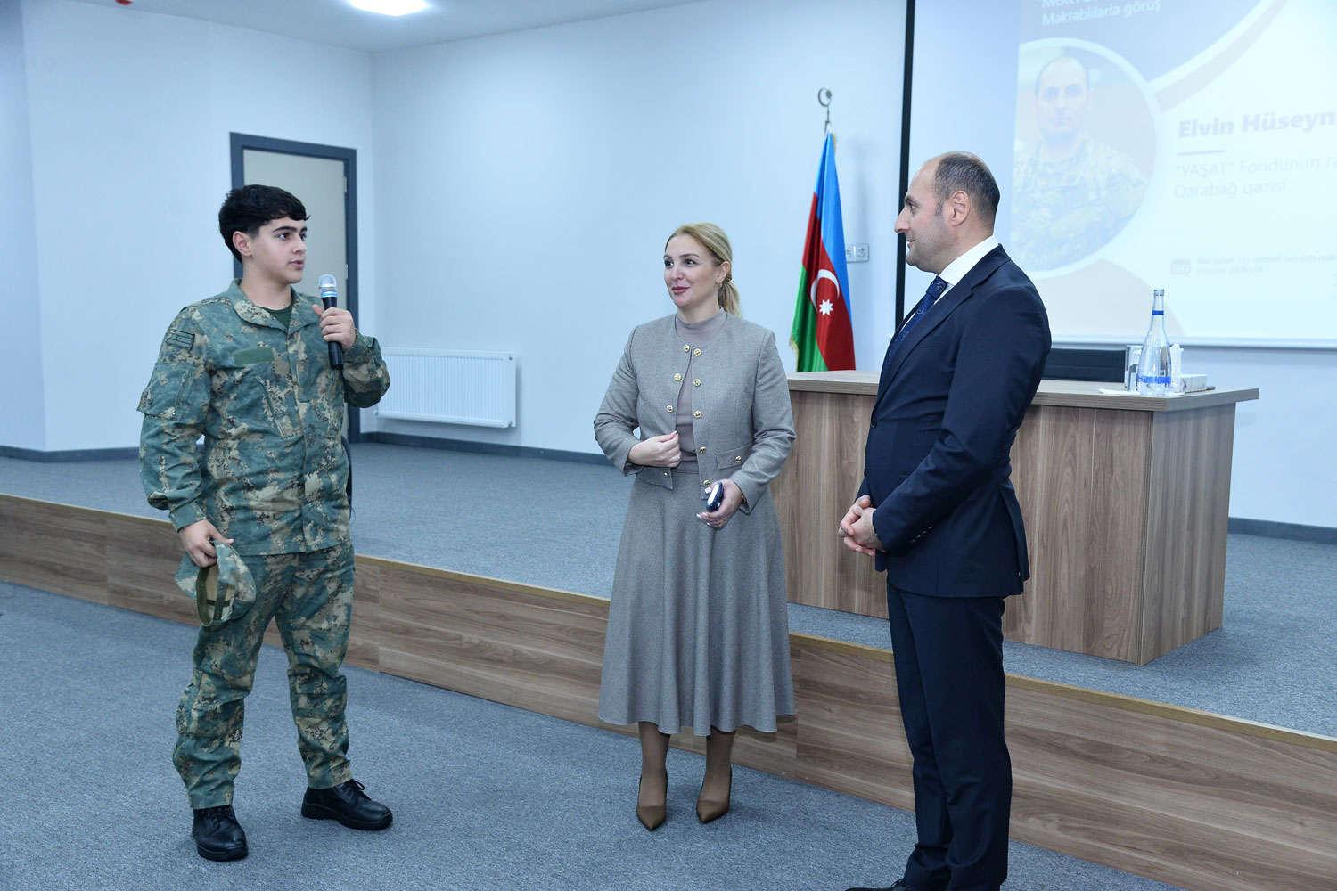 Qəhrəmanlıq həm də Vətənə faydalı olmaqdır