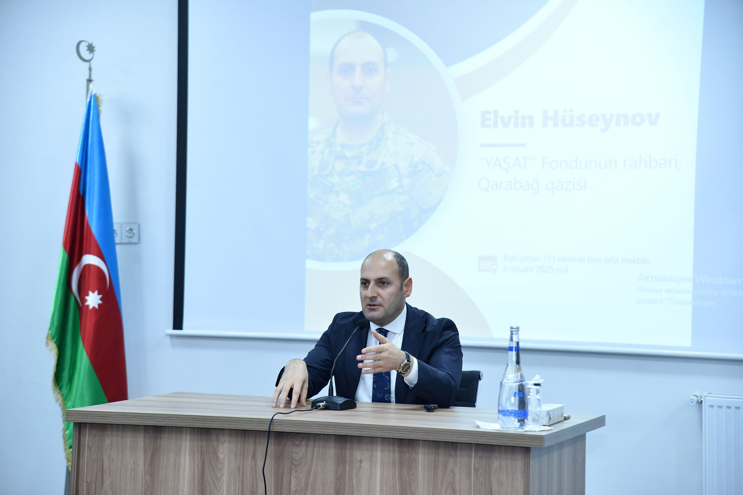 Qəhrəmanlıq həm də Vətənə faydalı olmaqdır