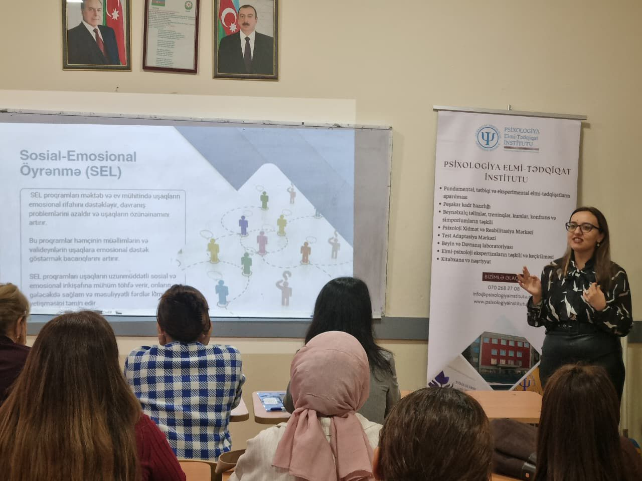 "Şagirdlərin sosial-emosional sağlamlığı və təhlükəsizliyi” mövzusunda  təlimlər keçirilir