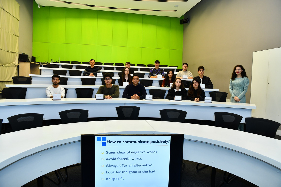 ADNSU-da “Natiqlik sənəti və kommunikasiya bacarıqları” layihəsinə start verilib