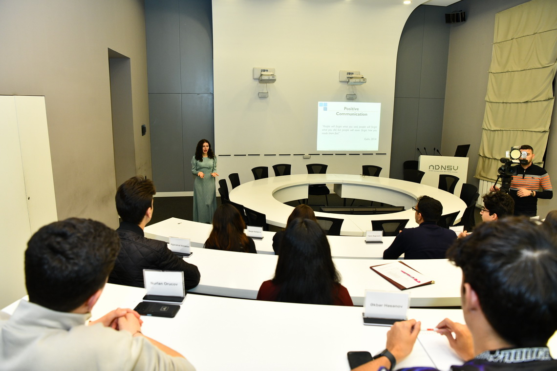 ADNSU-da “Natiqlik sənəti və kommunikasiya bacarıqları” layihəsinə start verilib