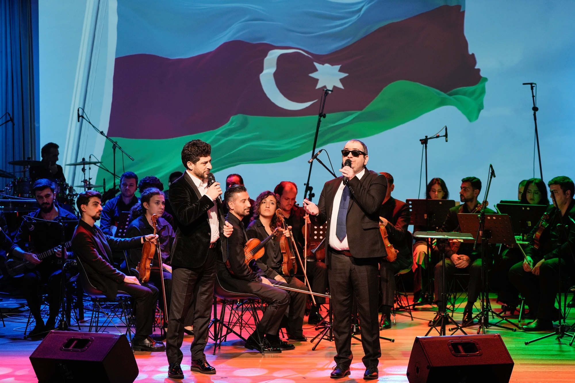 Nazir Zəfərin 5 illiyinə həsr olunmuş "Qələbənin işığında" adlı tədbirdə iştirak edib