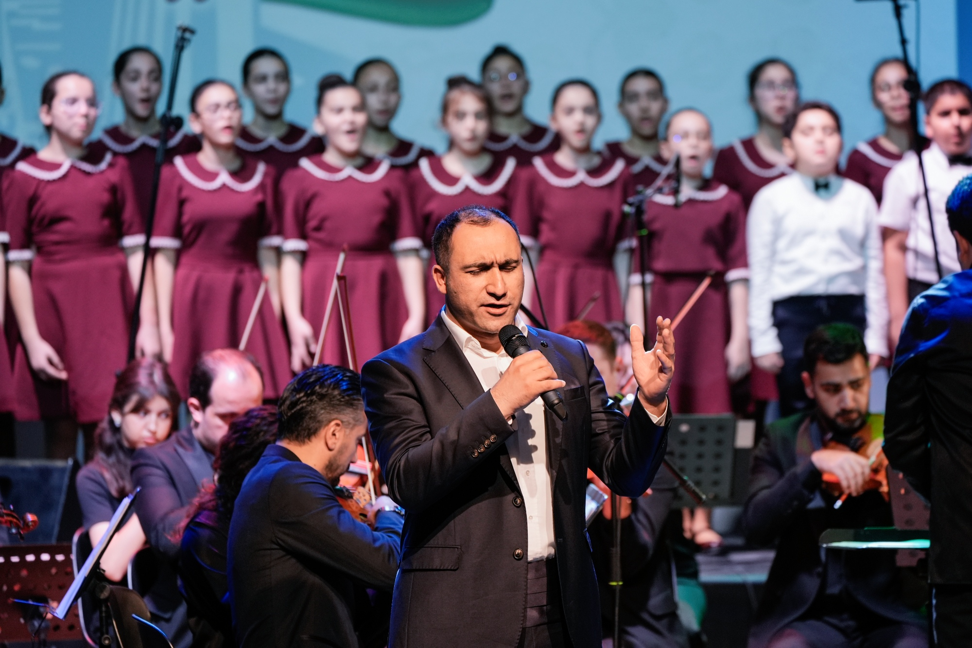 Nazir Zəfərin 5 illiyinə həsr olunmuş "Qələbənin işığında" adlı tədbirdə iştirak edib