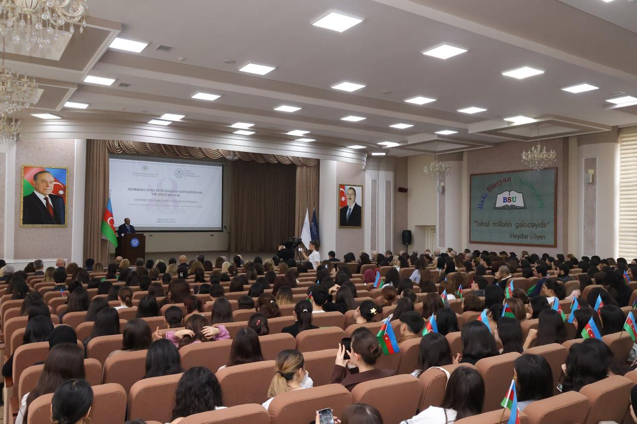 BSU-da "Azərbaycanın Yeni İnkişaf Konsepsiyası və Milli Kimlik" konfransı keçirilib 