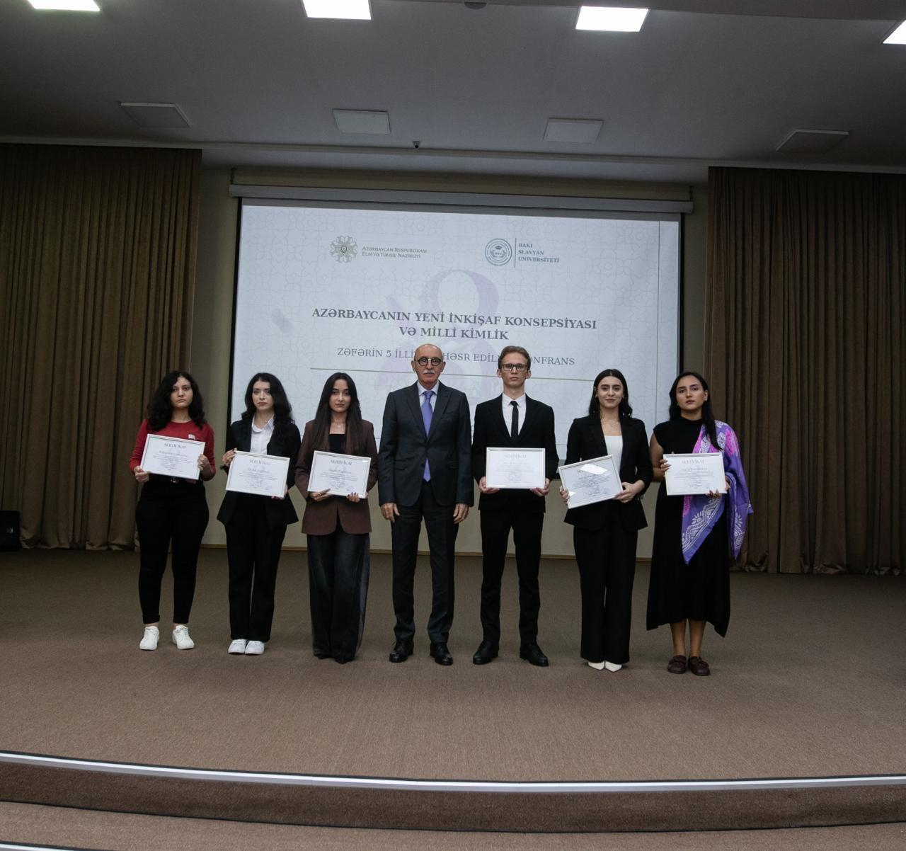 BSU-da "Azərbaycanın Yeni İnkişaf Konsepsiyası və Milli Kimlik" konfransı keçirilib 