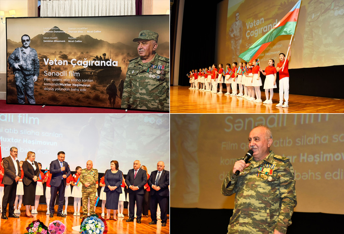 “Vətən çağıranda”: Qəhrəman müəllimin hekayəsi filmdə