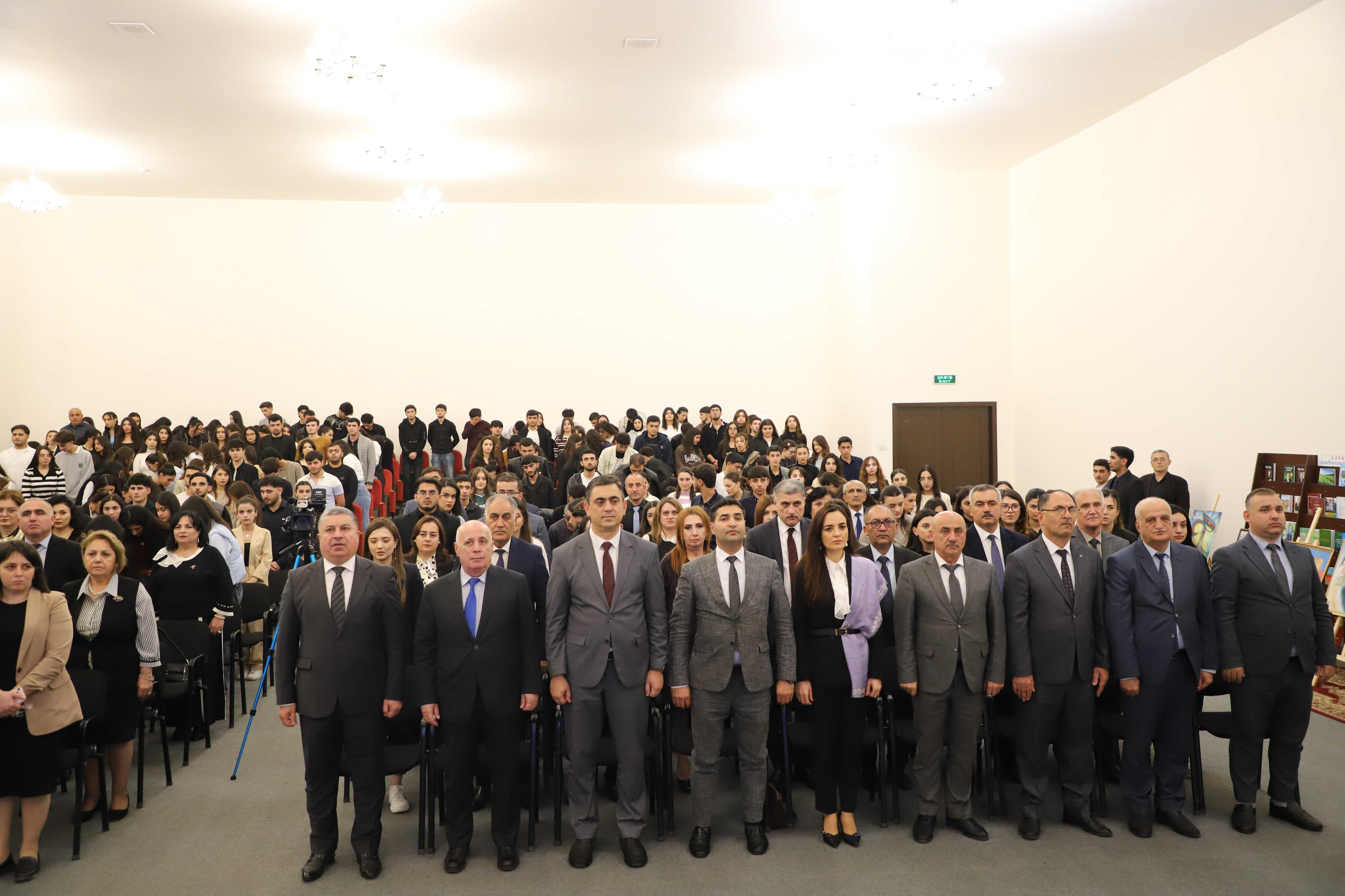 LDU-da Zəfər Gününə həsr olunmuş tədbir keçirilib