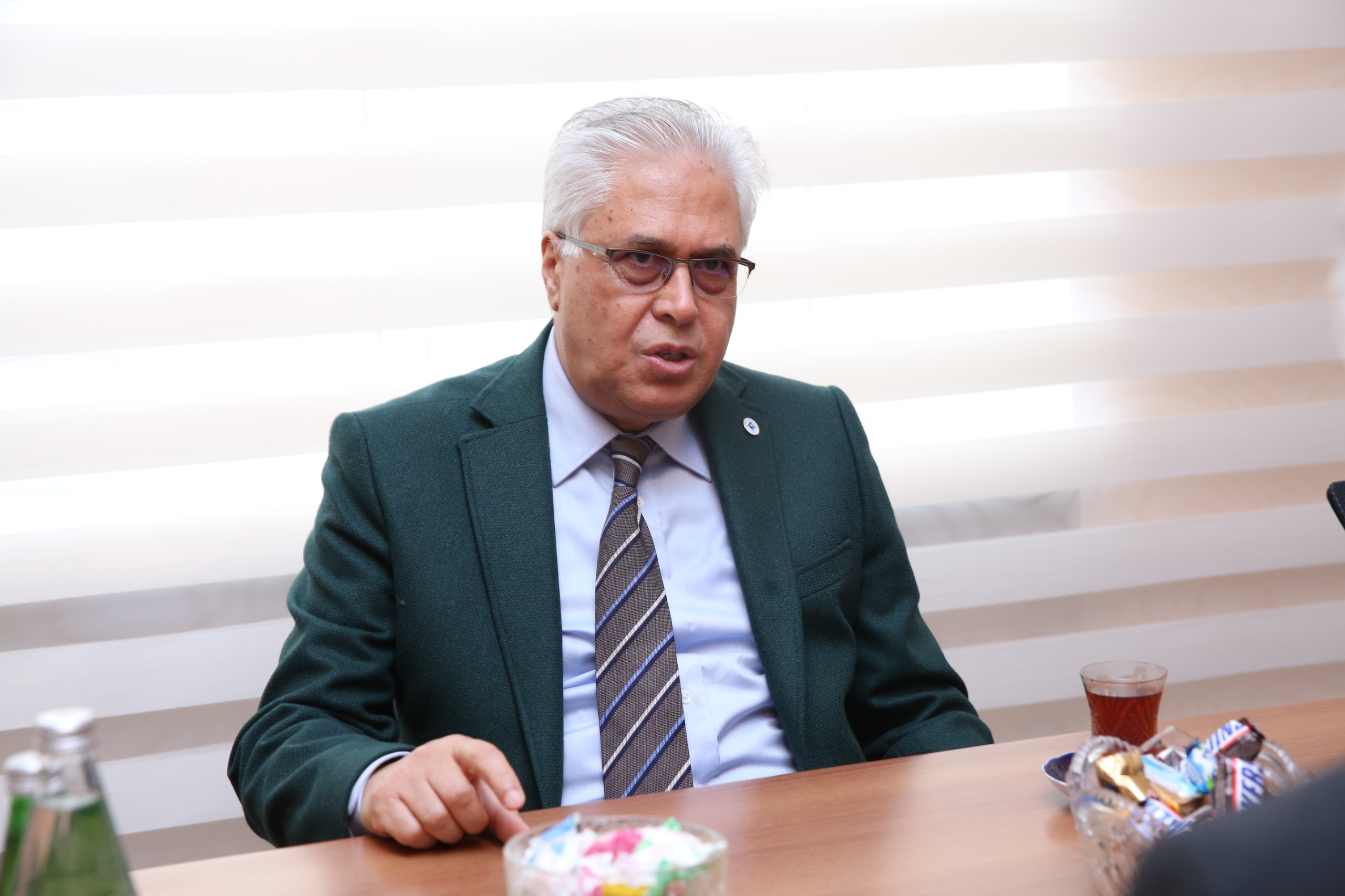 Professor İrfan Ərdoğan ADPU-da ustad dərsi keçib