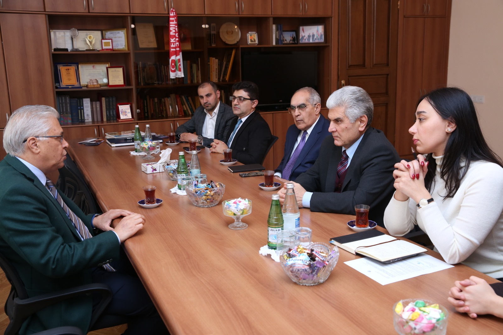 Professor İrfan Ərdoğan ADPU-da ustad dərsi keçib