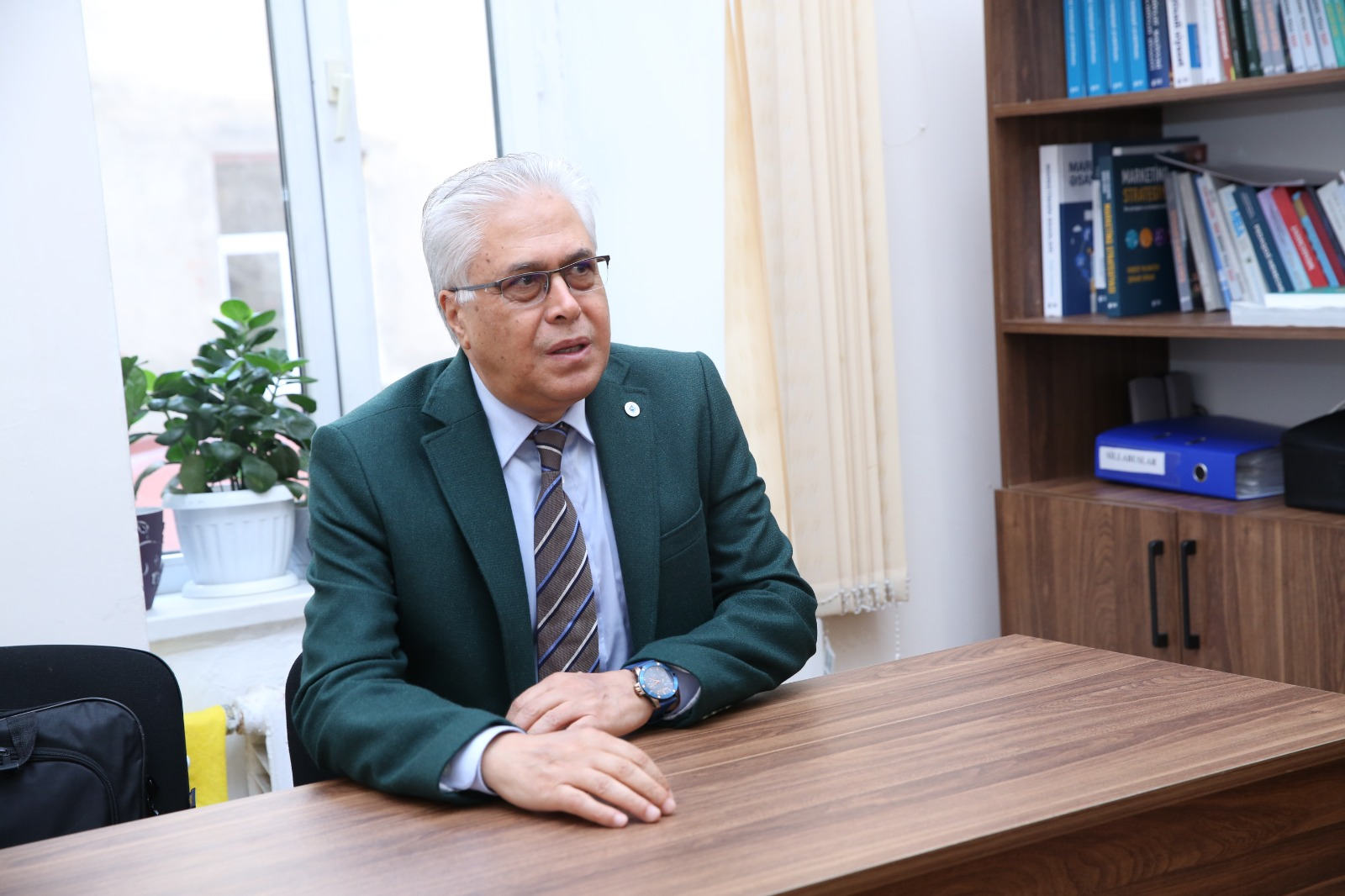 Professor İrfan Ərdoğan ADPU-da ustad dərsi keçib