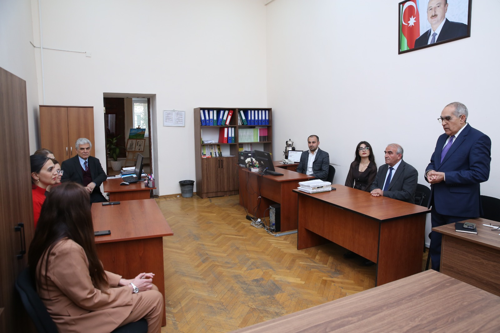 Professor İrfan Ərdoğan ADPU-da ustad dərsi keçib