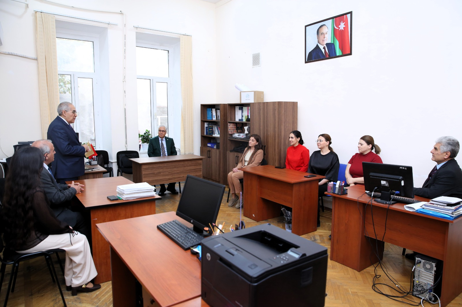 Professor İrfan Ərdoğan ADPU-da ustad dərsi keçib