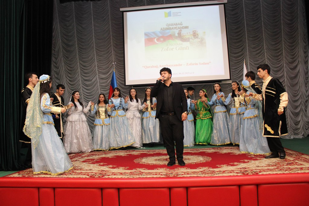 MDU-da Zəfər Gününə həsr olunmuş ədəbi-bədii tədbir keçirilib