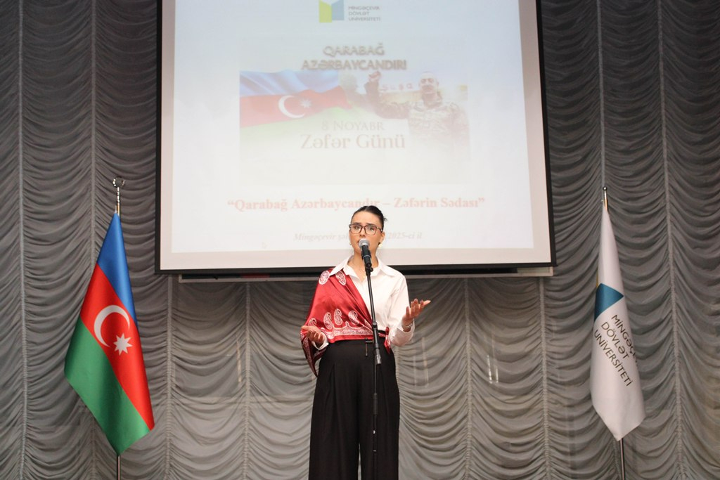 MDU-da Zəfər Gününə həsr olunmuş ədəbi-bədii tədbir keçirilib