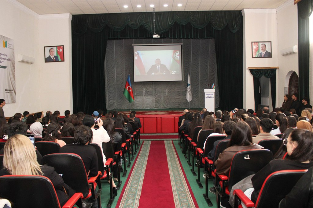 MDU-da Zəfər Gününə həsr olunmuş ədəbi-bədii tədbir keçirilib