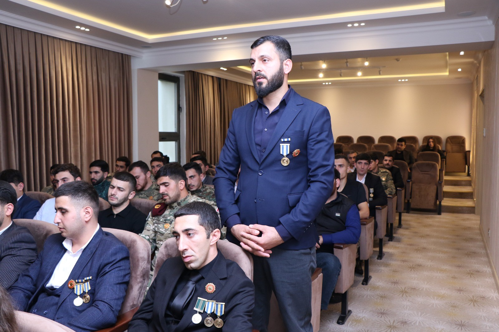 AzMİU-da Zəfər Günü qeyd olunub