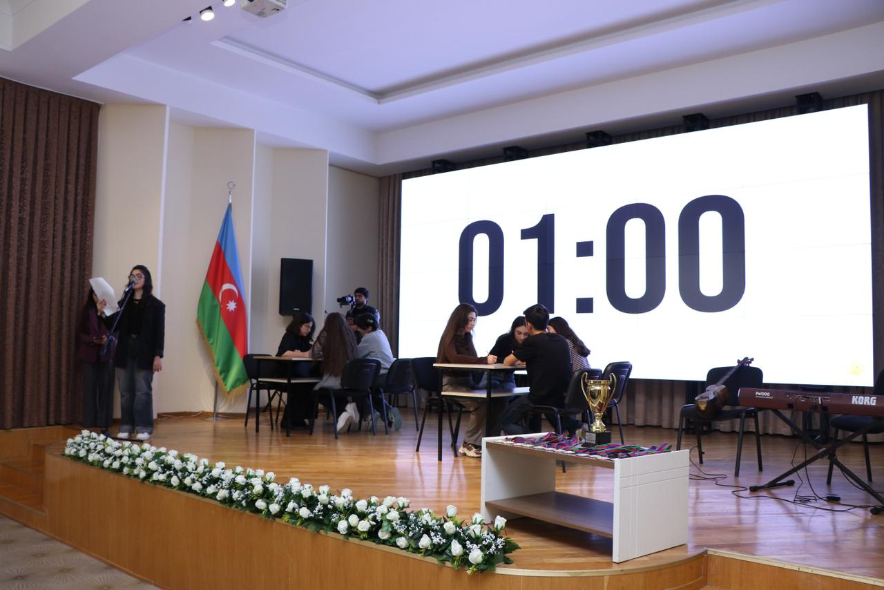 Zəfər Gününə həsr olunmuş “Nə? Harada? Nə zaman?” oyunu keçirilib