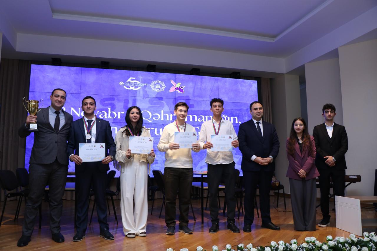 Zəfər Gününə həsr olunmuş “Nə? Harada? Nə zaman?” oyunu keçirilib