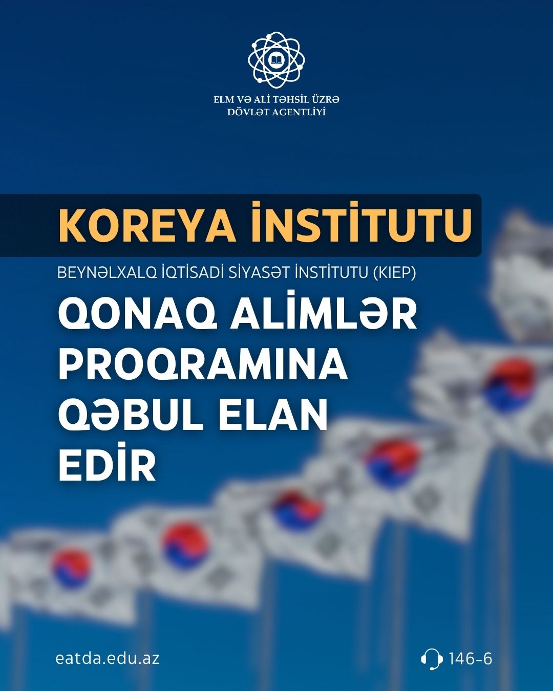 Koreya İnstitutu "Qonaq alimlər" proqramına qəbul elan edir