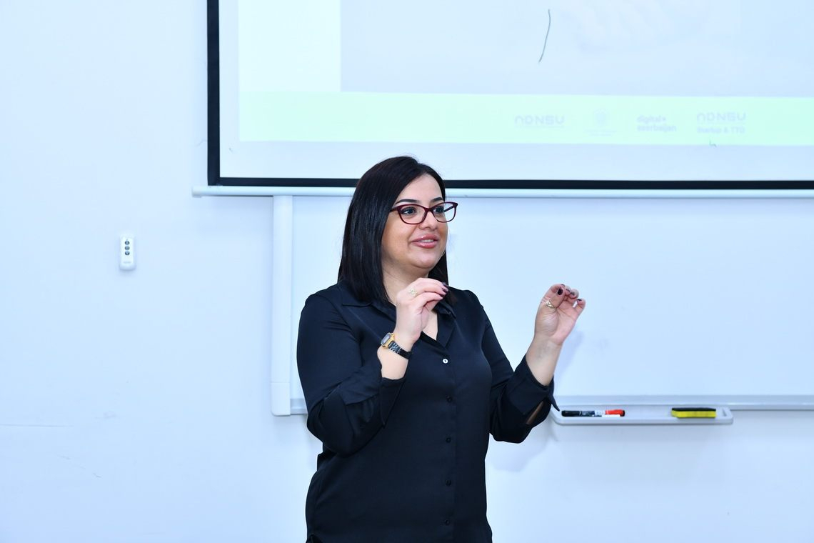 ADNSU-da “IDEALISE” inkubasiya proqramı çərçivəsində təlim keçirilib