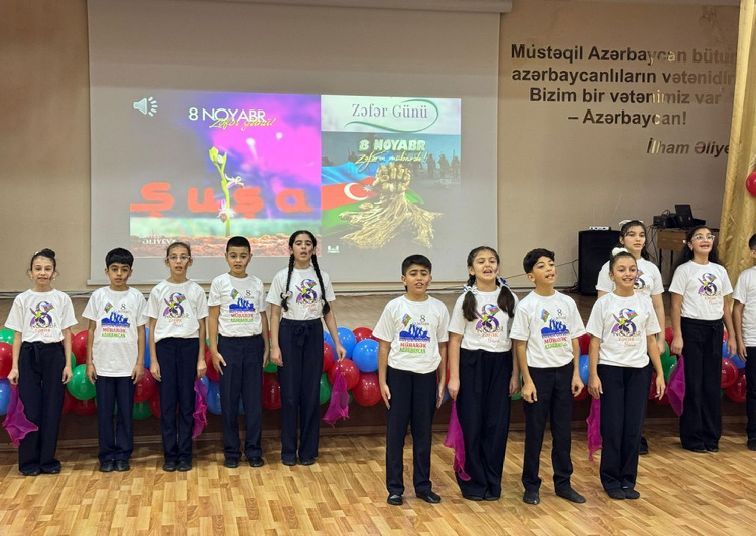 Təhsil müəssisələrində Zəfər Günü qeyd olunub