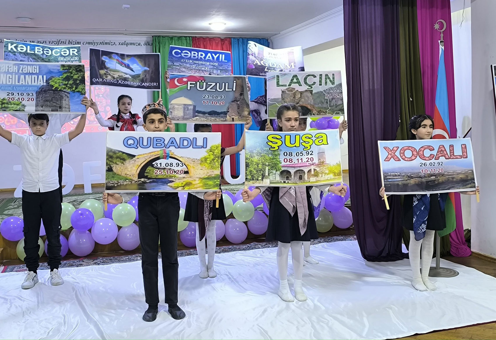 Təhsil müəssisələrində Zəfər Günü qeyd olunub