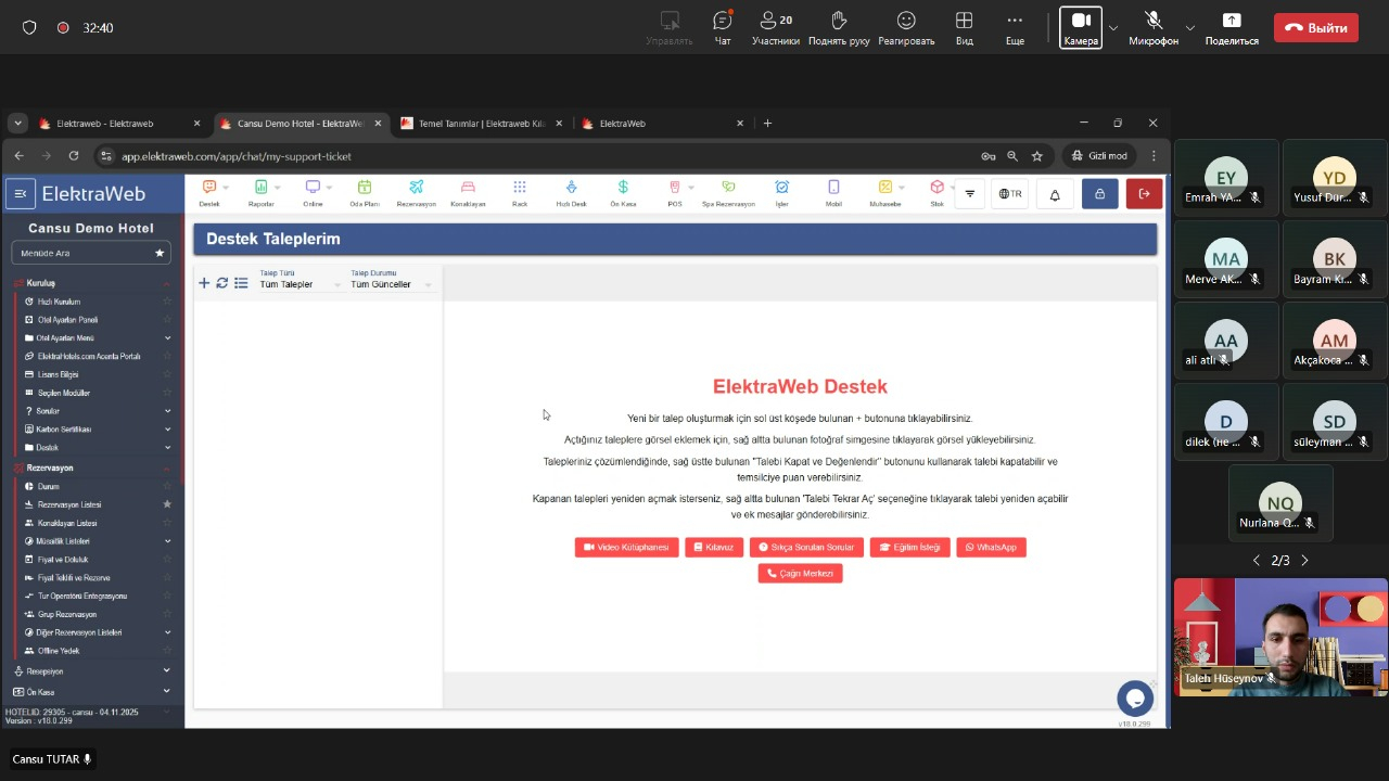 MDU-da turizm təhsilində rəqəmsal tədris mühiti formalaşır