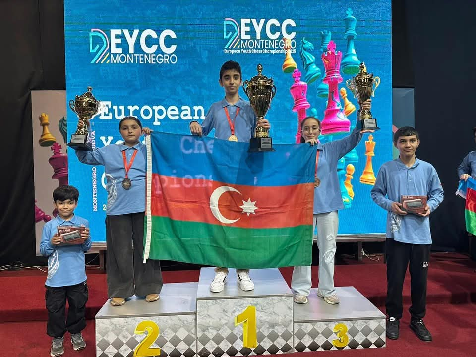 Yeniyetmələrimiz Avropa çempionatında 3 medal qazanıblar