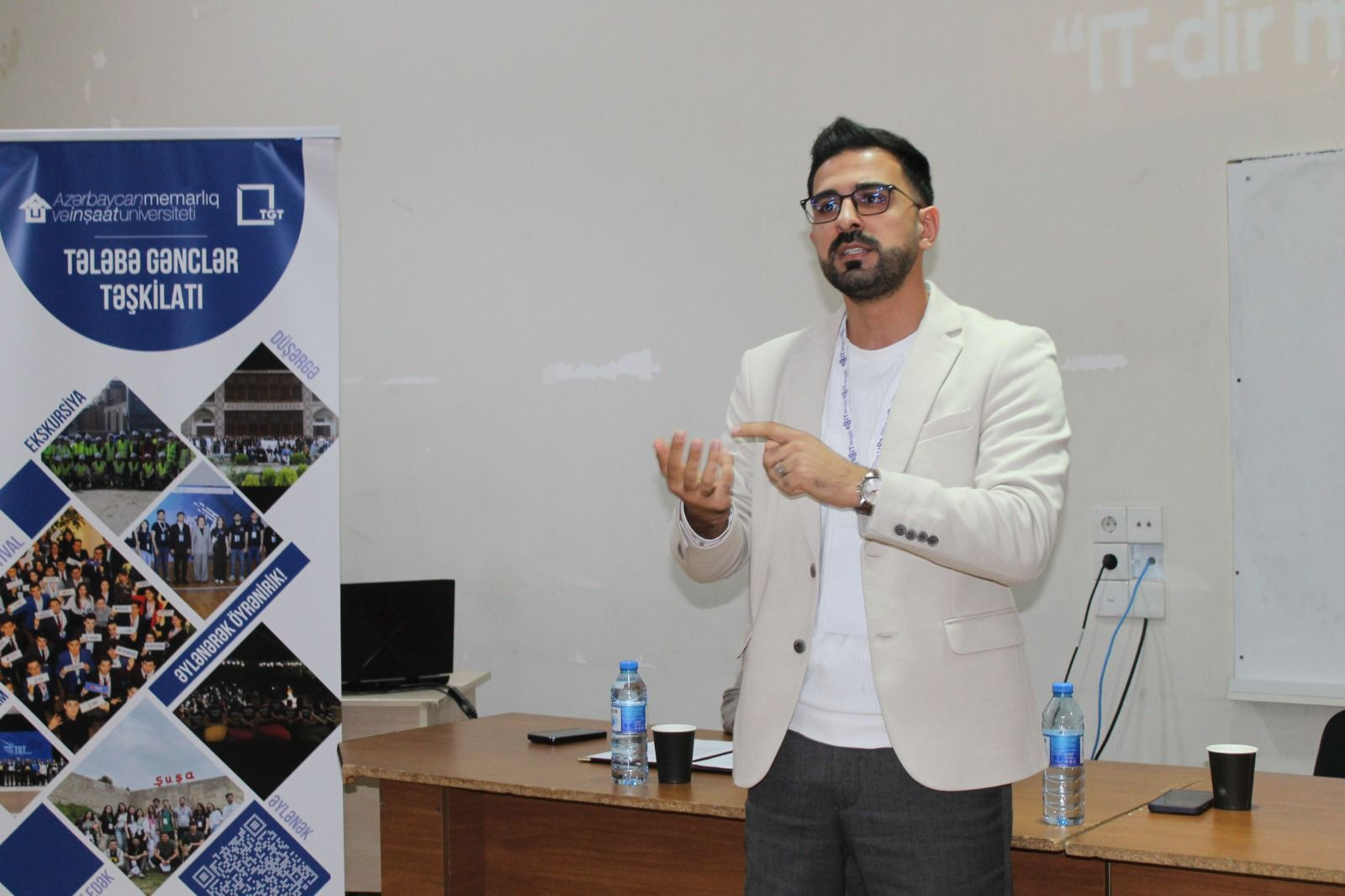 AzMİU tələbələri üçün “Gələcəyin karyerası İT-dir” adlı seminar keçirilib